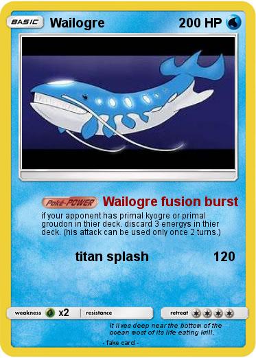 Pokemon Wailogre