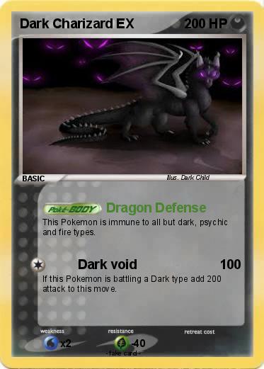 Pokemon Dark Charizard EX