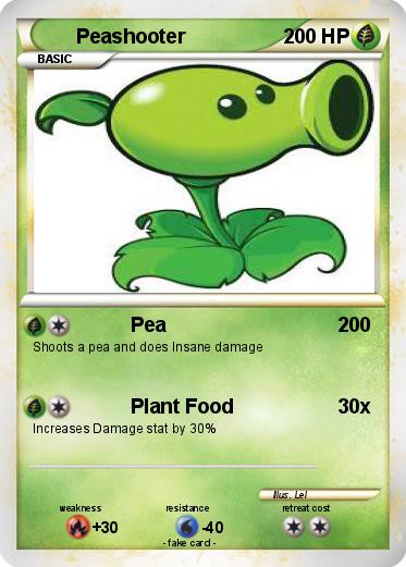 Pokemon Peashooter