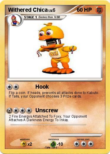 Pokemon Withered Chica