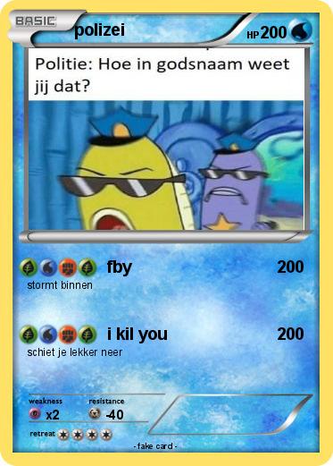 Pokemon polizei