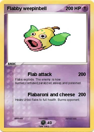 Pokemon Flabby weepinbell