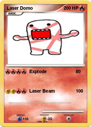 Pokemon Laser Domo