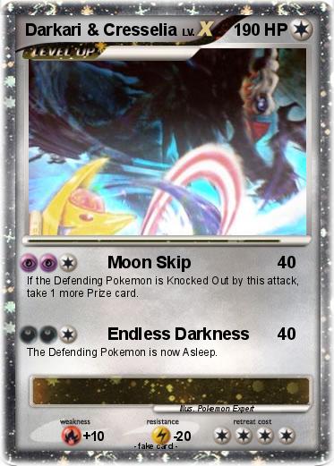 Pokemon Darkari & Cresselia