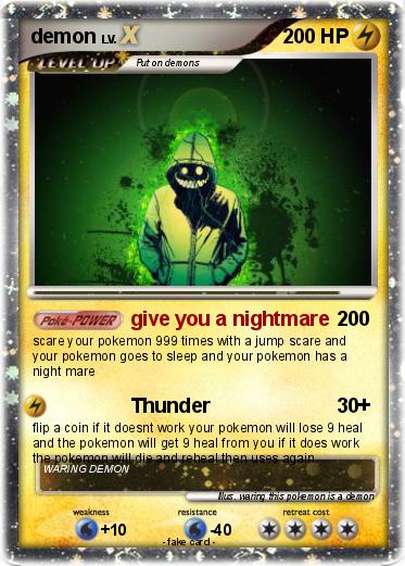 Pokemon demon