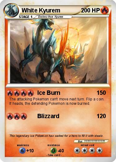 Pokemon White Kyurem