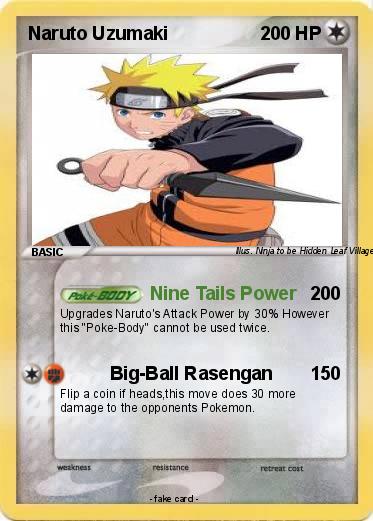 Pokemon Naruto Uzumaki
