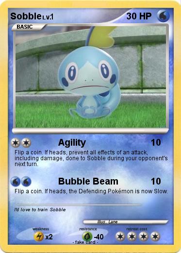 Pokemon Sobble