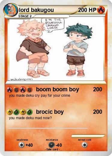 Pokemon lord bakugou