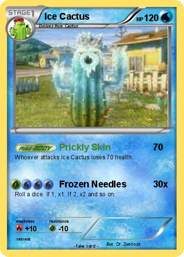 Pokemon Ice Cactus
