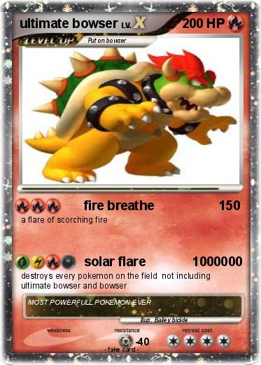 Pokemon ultimate bowser