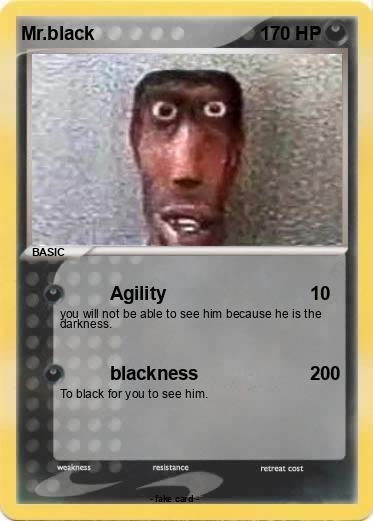 Pokemon Mr.black