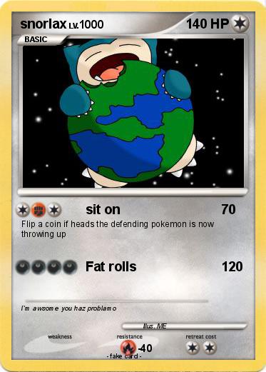 Pokemon snorlax