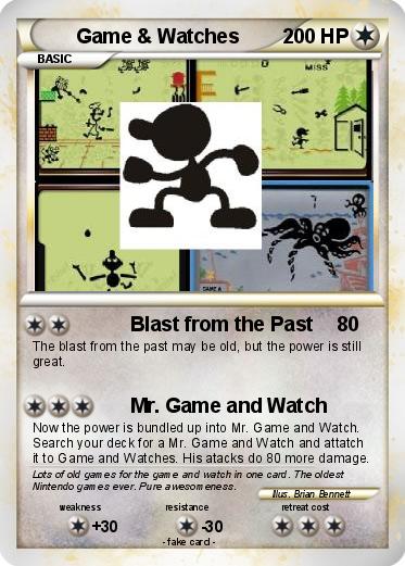 Pokemon Game & Watches