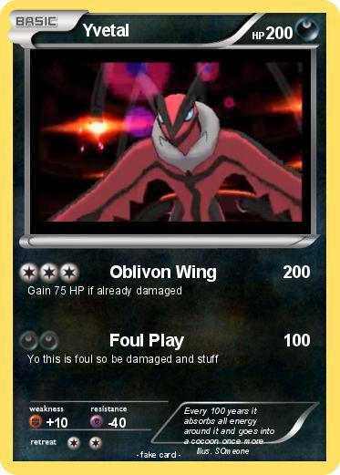 Pokemon Yvetal