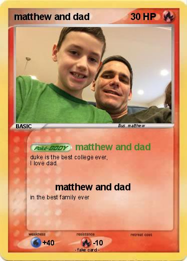 Pokemon matthew and dad