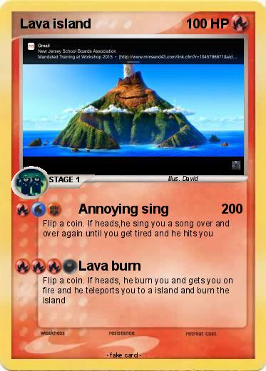 Pokemon Lava island