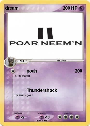 Pokemon dream