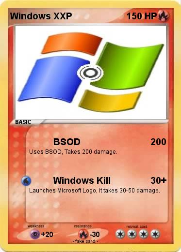 Pokemon Windows XXP