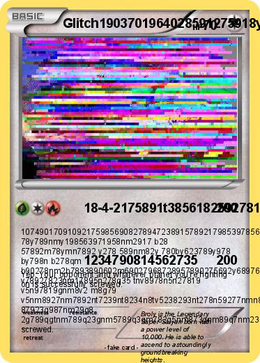 Pokemon Glitch1903701964028591275918y21879gnmt789g279mnt79gnm278t9qvm,7891g
