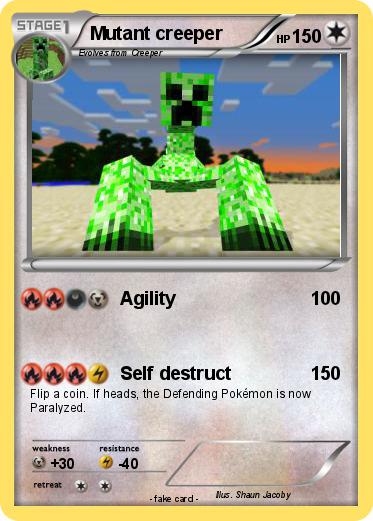 Pokemon Mutant creeper
