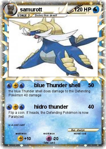 Pokemon samurott