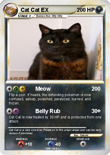 Pokemon Cat Cat EX