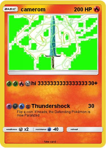 Pokemon camerom