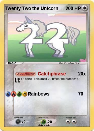 Pokemon Twenty Two the Unicorn