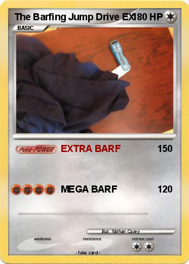 Pokemon The Barfing Jump Drive EX