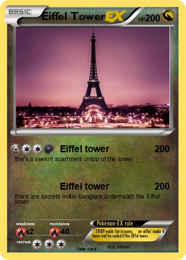 Pokemon Eiffel Tower