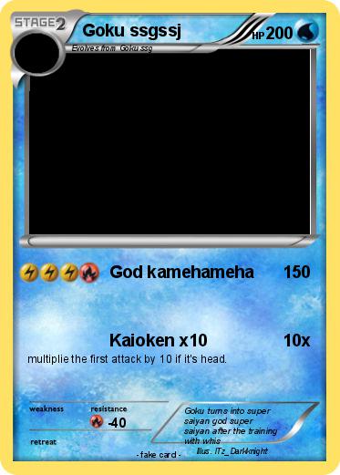 Pokemon Goku ssgssj