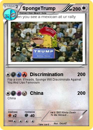 Pokemon SpongeTrump