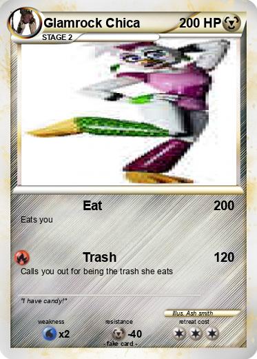Pokemon Glamrock Chica