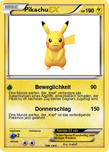Pokemon Pikachu