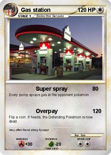 Pokemon Gas station