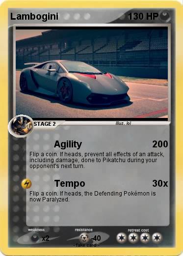Pokemon Lambogini