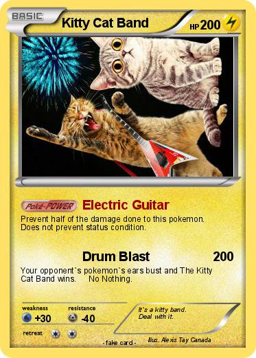 Pokemon Kitty Cat Band