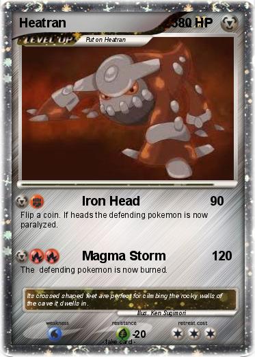 Pokemon Heatran                              3