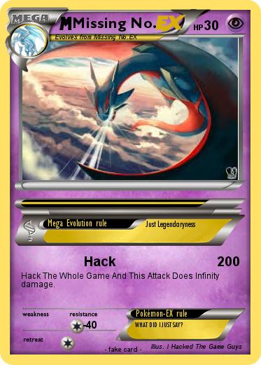 Pokemon Missing No. Pokemon Missing No.