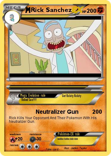 Pokemon Rick Sanchez