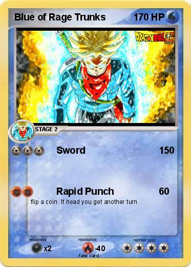 Pokemon Blue of Rage Trunks