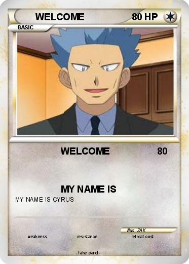 Pokemon WELCOME