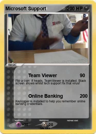 Pokemon Microsoft Support