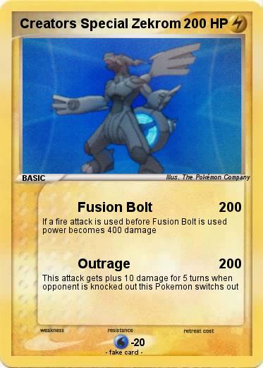 Pokemon Creators Special Zekrom