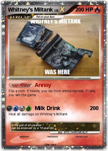 Pokemon Whitney's Miltank