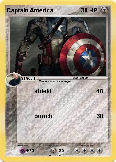 Pokemon Captain America