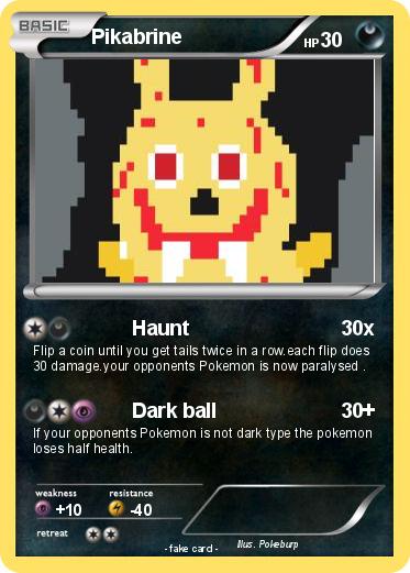 Pokemon Pikabrine