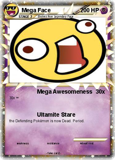 Pokemon Mega Face