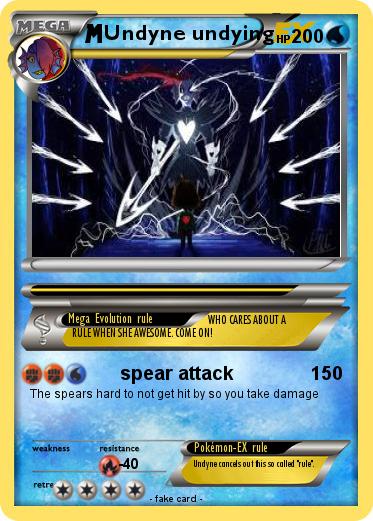 Pokemon Undyne undying
